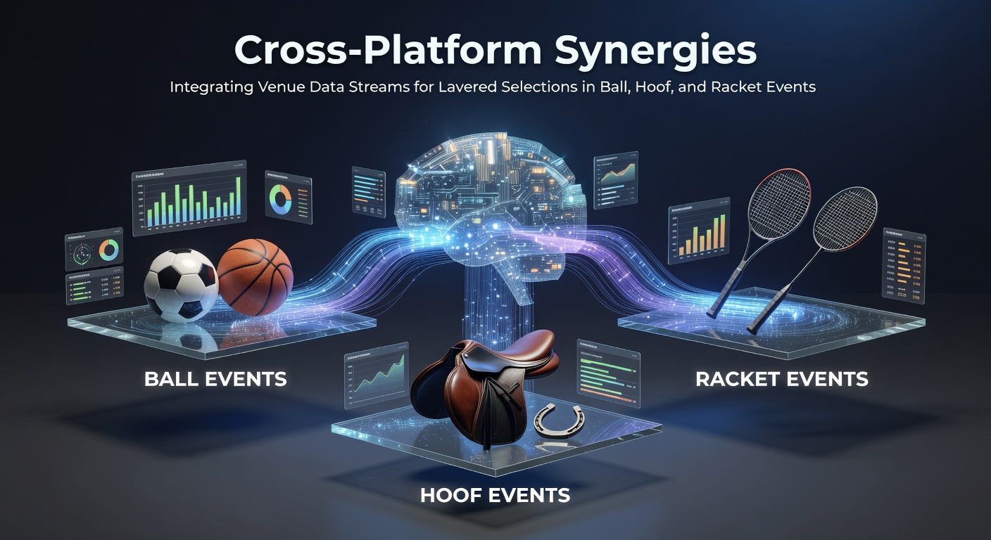 Venue data streams visualized across soccer stadiums, racetracks, and tennis courts
