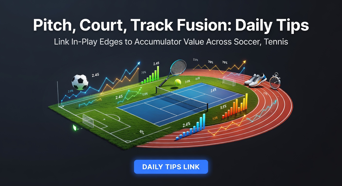 Close-up of intertwined soccer ball, tennis racket, and racing horse emblemizing fused betting strategies for accumulators