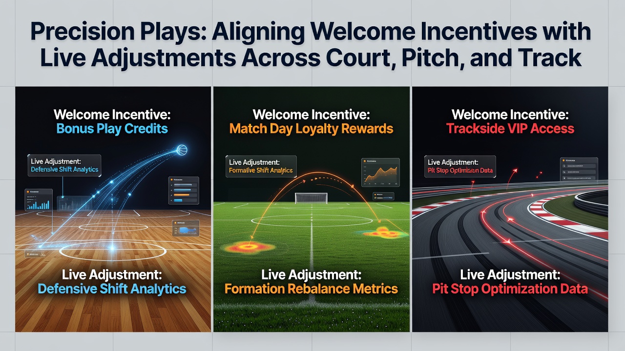 Sports betting interface showing welcome bonus alignment with live tennis and football markets