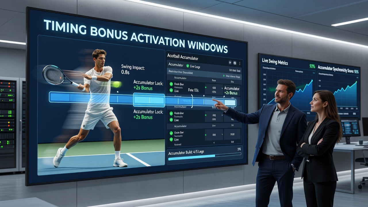 Diagram depicting timeline overlaps between tennis match phases and football accumulator deadlines